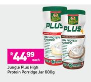 Jungle Plus High Protein Porridge Jar-600g Each