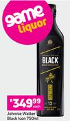 Johnnie Walker Black Icon-750ml Each