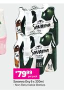Savanna Dry-6 x 330ml Per Pack
