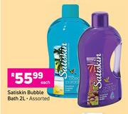 Satiskin Bubble Bath Assorted-2L Each