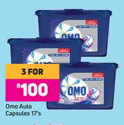 Omo Auto Capsules-For 3 x 17's