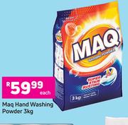Maq Hand Washing Powder-3Kg Each