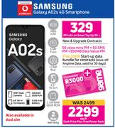 Samsung Galaxy A02s 4G Smartphone-On Smart Top Up XS+