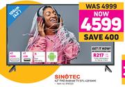 Sinotec 42" FHD Android TV STL-42E10AM