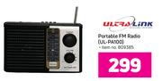 Ultra Link Portable FM Radio UL-PA100