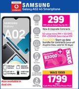 Samsung Galaxy A02 4G Smartphone-On Smart Top Up XS+