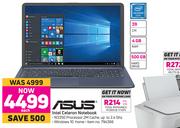 Asus Intel Celeron Notebook