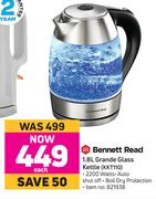 Bennett Read 1.8L Grande Glass Kettle KKT110
