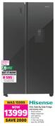 Hisense 514Ltr Side By Side Fridge H670SMIA-WD
