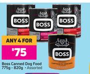 Boss Canned Dog Food-For Any 4 x 775g/820g
