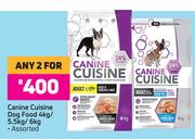 Canine Cuisine Dog Food 4Kg/5.5Kg/6Kg-For Any 2