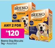 Beeno Dog Biscuits-For Any 2 x 1Kg