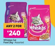 Whiskas Cat Food Assorted-For 2 x 2kg