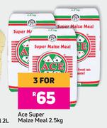 Ace Super Maize Meal-For 3 x 2.5kg