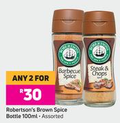 Robertson's Brown Spice Bottle-For Any 2 x 100ml