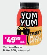Yum Yum Peanut Butter-800g Each