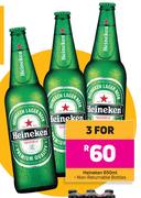 Heineken-For 3 x 650ml