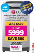 LG 13Kg Top Loader (Silver) T1369NEHTF