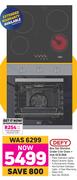 Defy Box Set Slimline Under Control Oven + Hob DCB 866