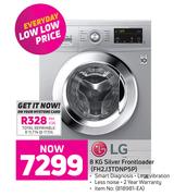 LG 8Kg Silver Front Loader FH2J3TDNP5P