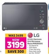LG 42L Electronic Grill Microwave (Black) MH8265DIS