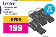 Lexar Jumpdrive V40 32GB Flash Drive-For 3