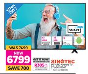 Sinotec 127cm (50") UHD Android TV STL-50U20AT 