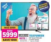 Telefunken 55" (139cm) Smart FHD LED TLEDDS-55FHD