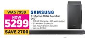 Samsung 5.1 Channel 360W Soundbar Q60T
