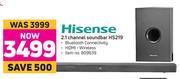 Hisense 2.1 Channel Soundbar HS219