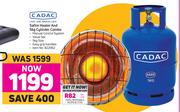Cadac Safire Heater And 5kg Cylinder Combo