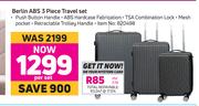 Berlin ABS 3 Piece Travel Set-Per Set