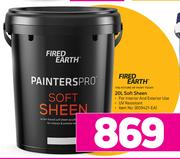 Fired Earth 20Ltr Soft Sheen