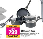 Bennett Read 8 Piece Non-Stick Aluminium Pot Set
