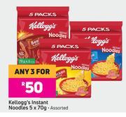 Kellogg's Instant Noodles Assorted-For Any 3 x 5 x 70g