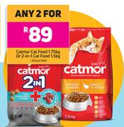 Catmor Cat Food 1.75Kg Or 2 In 1 Cat Food 1.5Kg-For Any 2