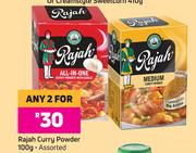 Rajah Curry Powder Assorted-For Any 2 x 100g