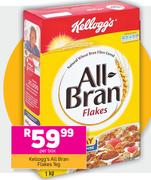 Kellogg's All Bran Flakes-1Kg Per Box