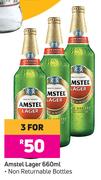 Amstel Lager-For 3 x 660ml