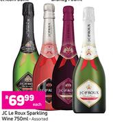 JC Le Roux Sparkling Wine Assorted-750ml Each