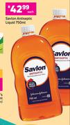 Savlon Antiseptic Liquid-750ml Each