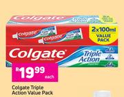 Colgate Triple Action Value Pack-Each