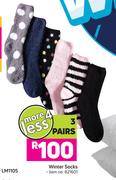 Winter Socks 3 Pairs-Per Pack