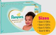 Pampers Premium Care Disposable Nappies Mega Box-Per Box