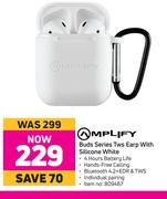 Amplify Buds Series TWS Earp With Silicone White