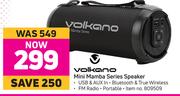 Volkano Mini Mamba Series Speaker