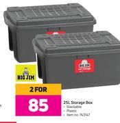 Big Jim 25L Storage Box-For 2