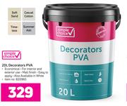 Simple Choice 20L Decorators PVA