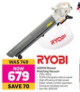 Ryobi 3000W Blower Mulching Vacuum