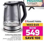 Russell Hobbs Cordless Glass Kettle 
